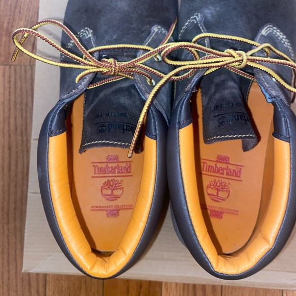 Men\'s Suede Chukka Timberland Brown Boots Sz 12 PRELOVED ❤️
